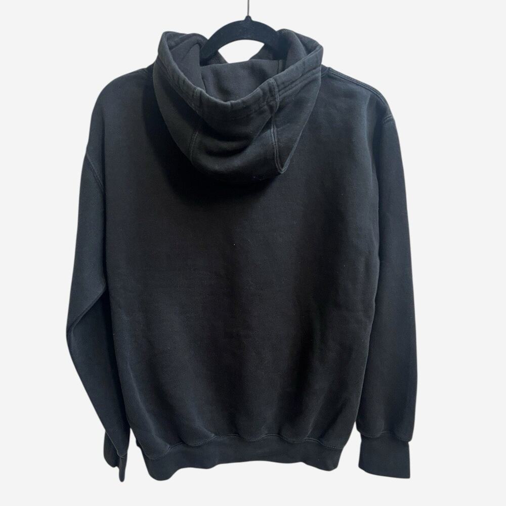 MKI MIYUKI ZOKU Men's Hoodie Sweater Japanese Logo S Black Thumbhole Streetwear - Picture 2 of 8